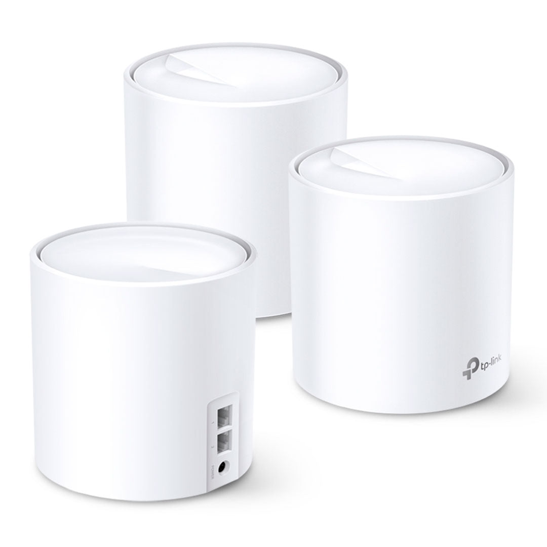 TP-LINK DECO X60 3-Pack Router Mesh WiFi6 AX5400 Doble Banda
