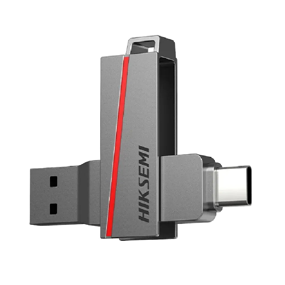 HIKSEMI HS-USB-E307C/64GB U3 DUAL SLIM Memoria MicroSD 64GB USB 3.2 OTG Tipo C