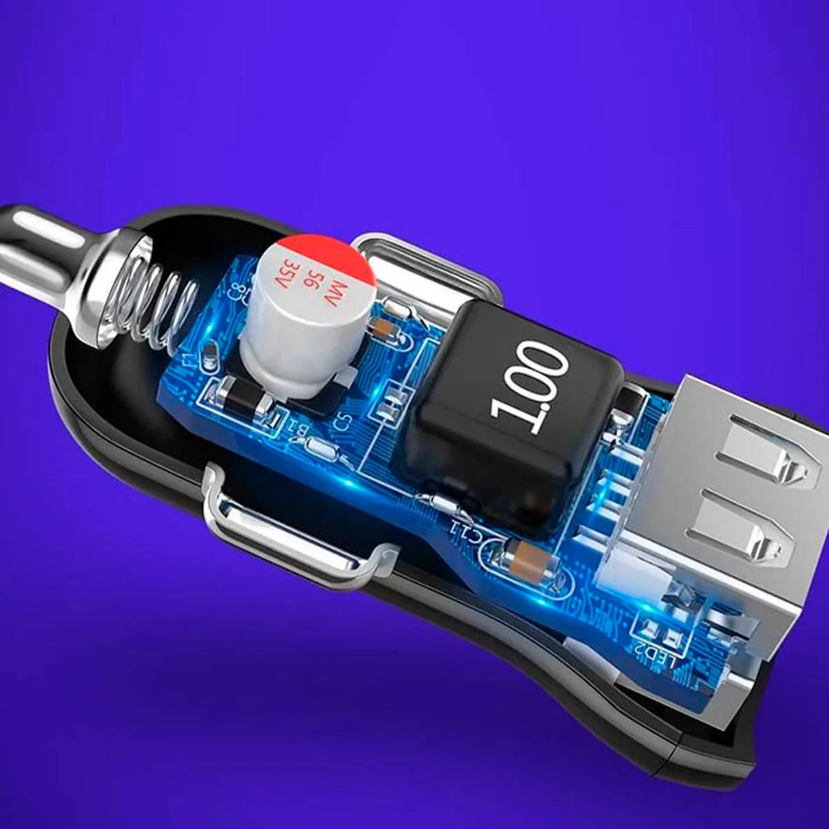 UGREEN ED018 50875 Cargador para auto Dual USB Model