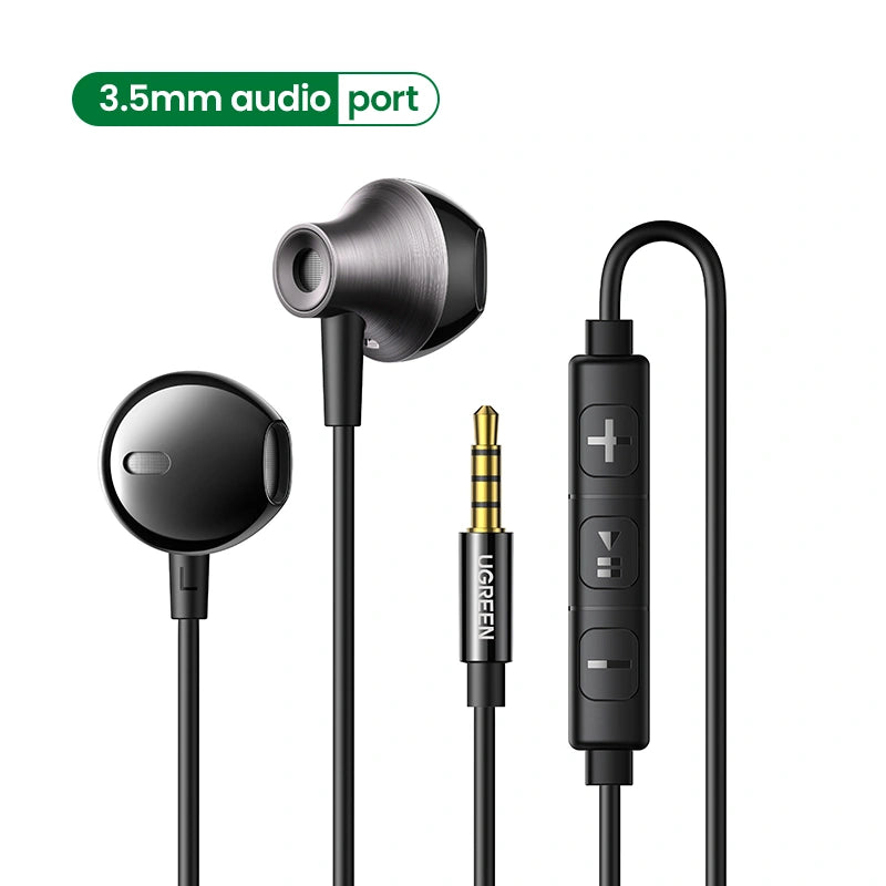 UGREEN EP106 35755 Auriculares con cable conector de 3,5 mm