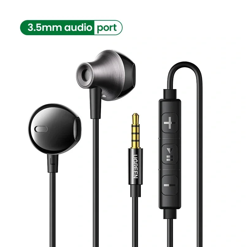 UGREEN EP106 35755 Auriculares con cable conector de 3,5 mm