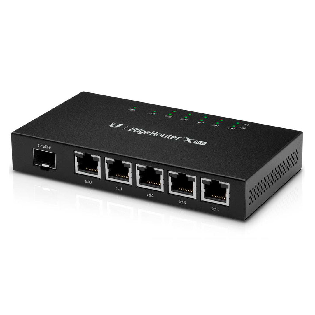 UBIQUITI ER-X-SFP Router EDGEROUTER 5 Puertos Gigabit 1SFP