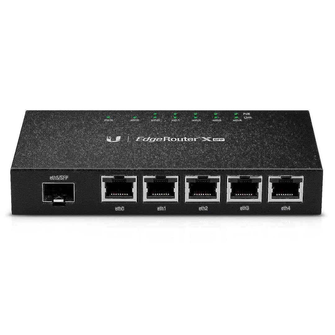 UBIQUITI ER-X-SFP Router EDGEROUTER 5 Puertos Gigabit 1SFP