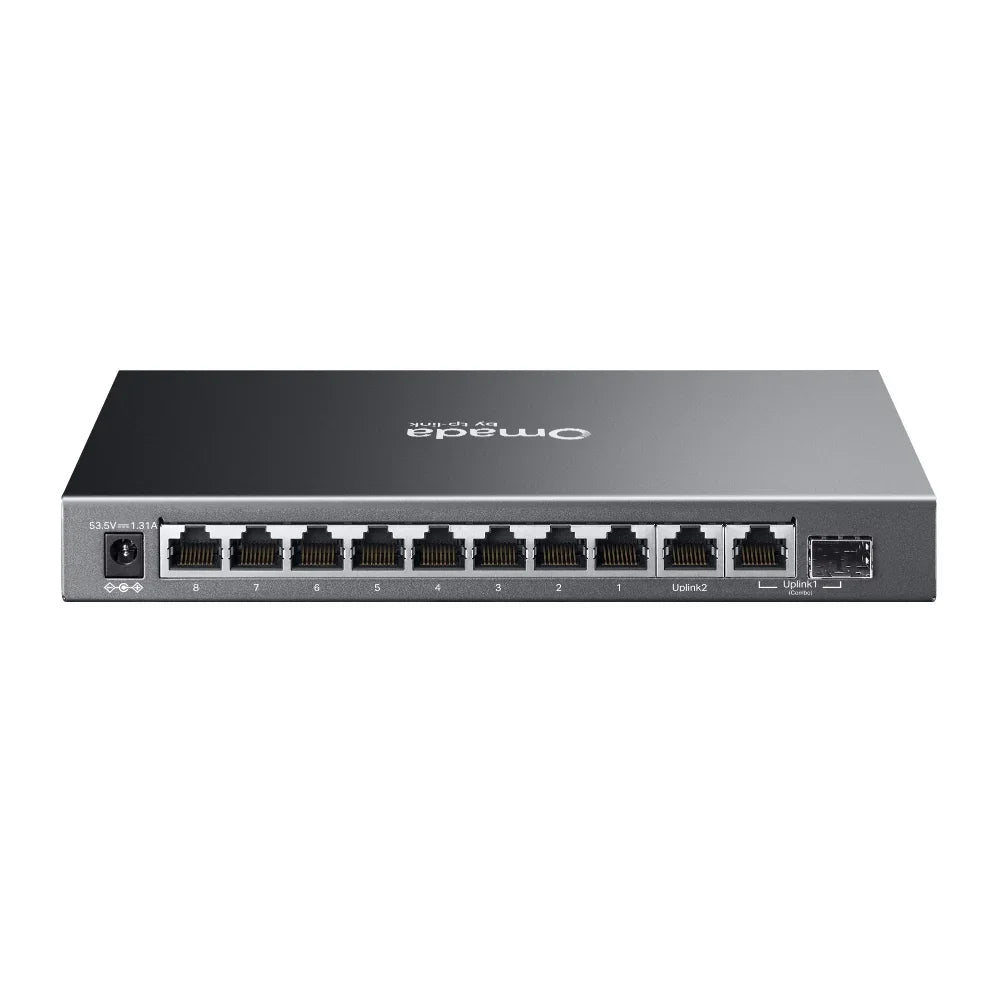 TP-LINK ES210GP Switch Omada Easy Managed 10 Puertos con 8 Puertos PoE+