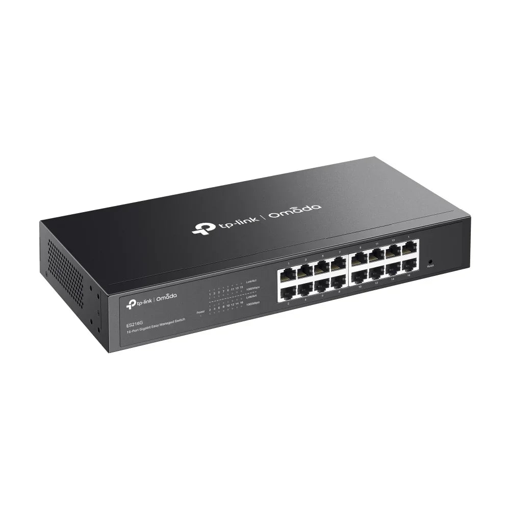TP-LINK ES216G Conmutador Gigabit de fácil administración Omada de 16 puertos