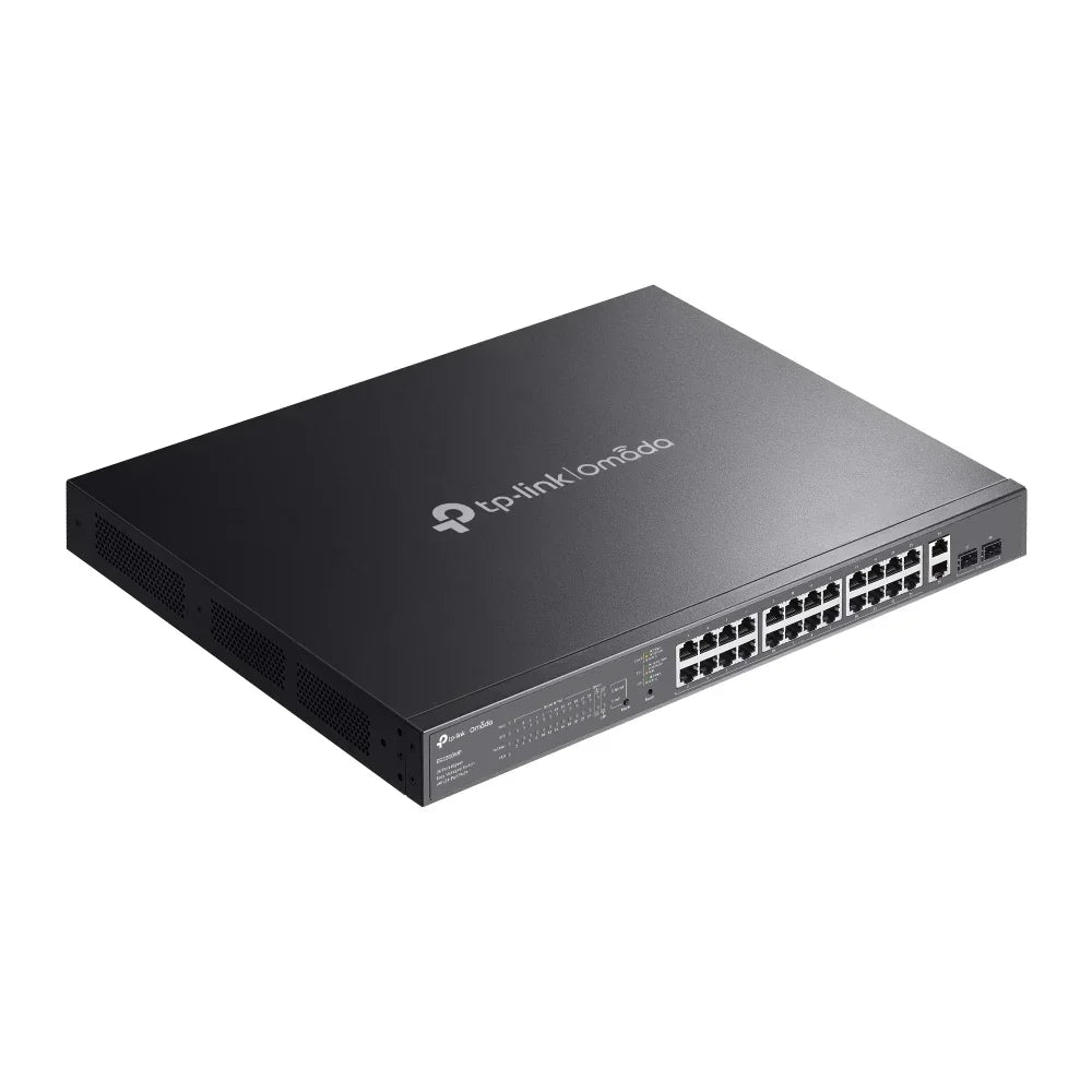 TP-LINK ES228GMP Conmutador Gigabit de fácil administración Omada de 28puertos con PoE+ de 24 puertos