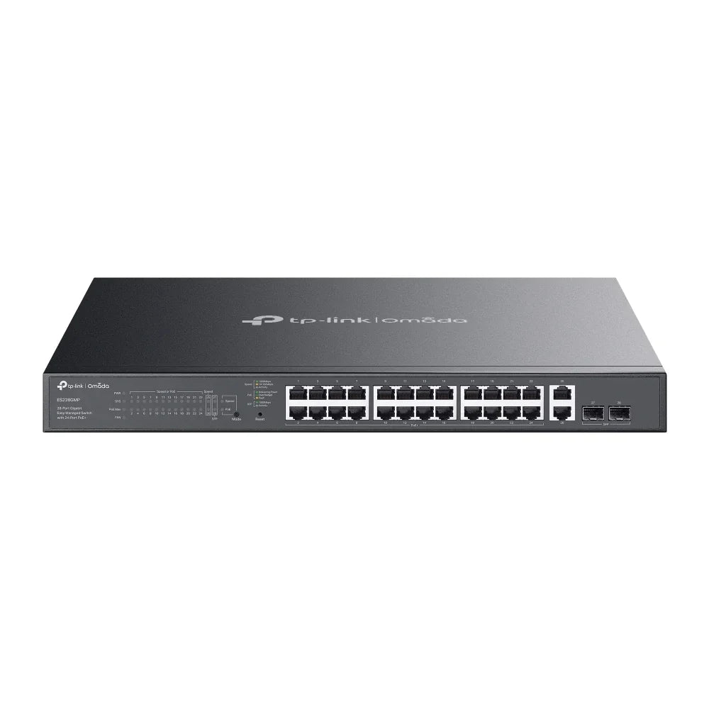 TP-LINK ES228GP Switch Gigabit 28 Puertos con 24 Puertos PoE+