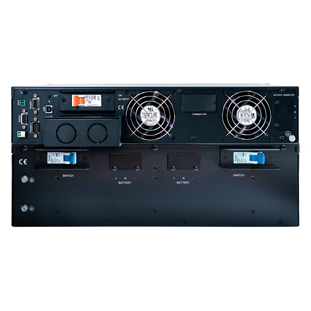 ENERSAFE ESOL RTH-C 10kVA UPS 1F Online doble conversión rack 10kVA/9KW bornes