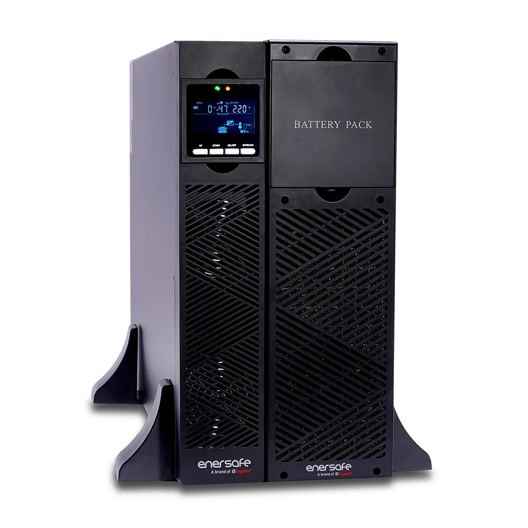 ENERSAFE ESOL RTH-C 6kVA UPS 1F Online doble conversión rack 6KVA/5.4KW bornes