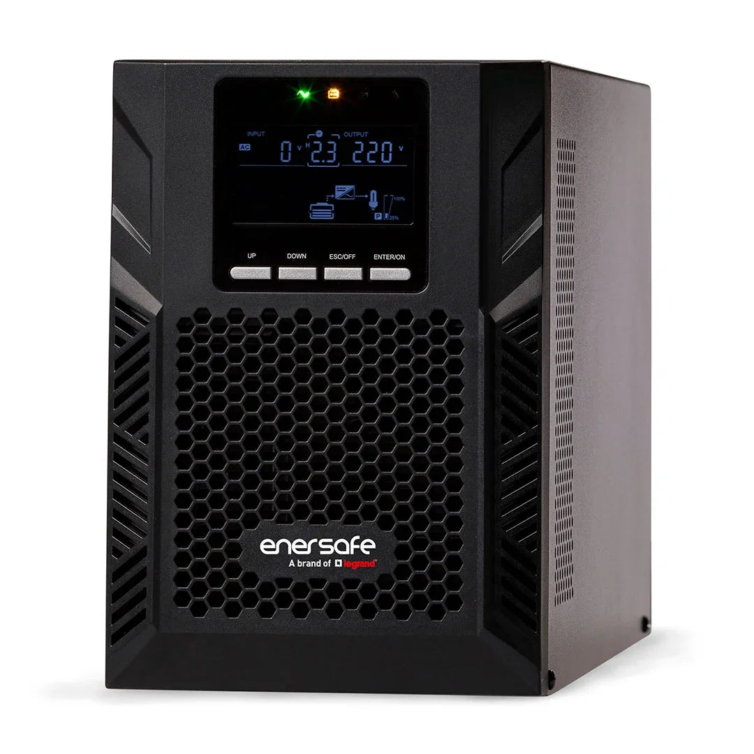 ENERSAFE ESOL T-E 2kVA UPS 1F Online doble conversión torre 2kVA/1.8KW 4 tomas