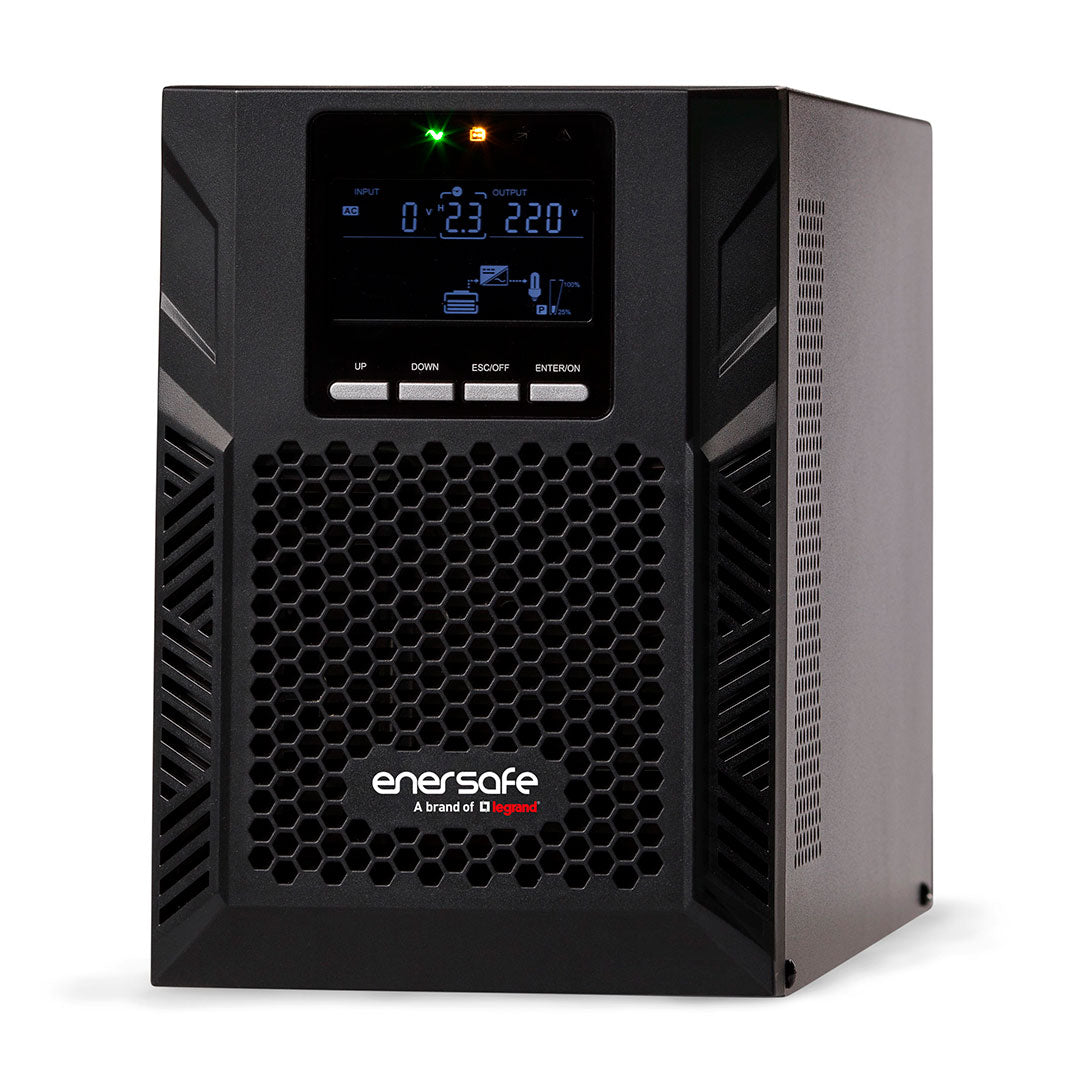 ENERSAFE ESOL T-E 3kVA UPS 1F Online doble conversión torre 3KVA/2.7KW 4 tomas