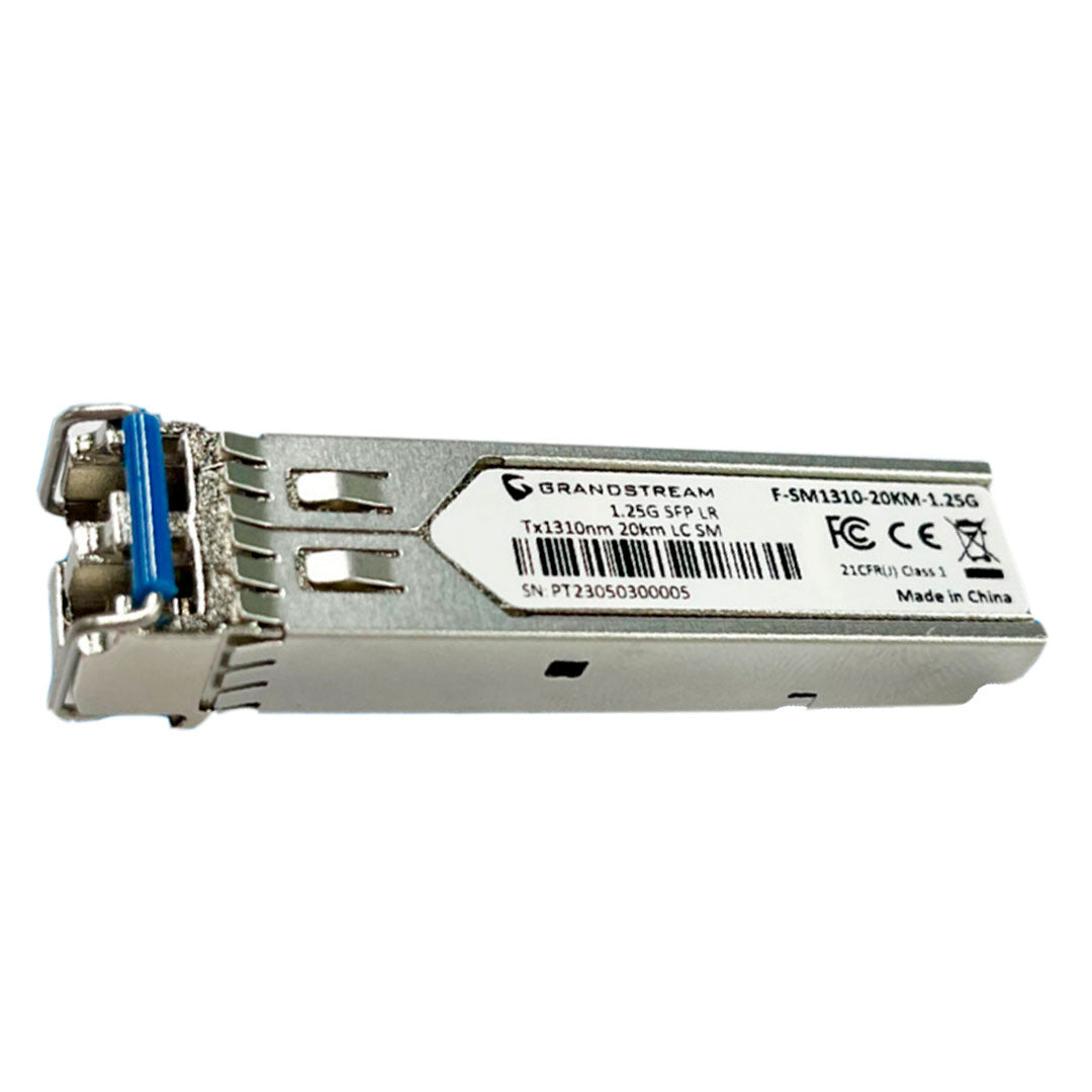 GRANDSTREAM F-SM1310-20KM-1.25G Módulo Transceiver SFP Monomodo Dúplex LC 20Km