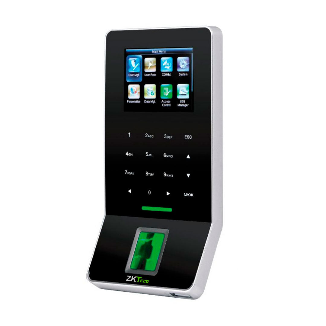 ZKTECO F22/ID Control de Acceso y Asistencia WIFI con Lector de Huella y Tarjeta