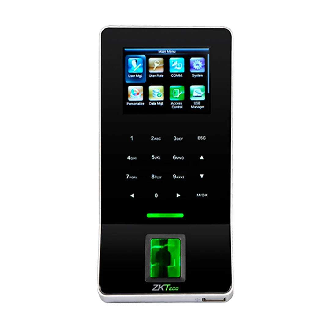 ZKTECO F22/ID Control de Acceso y Asistencia WIFI con Lector de Huella y Tarjeta