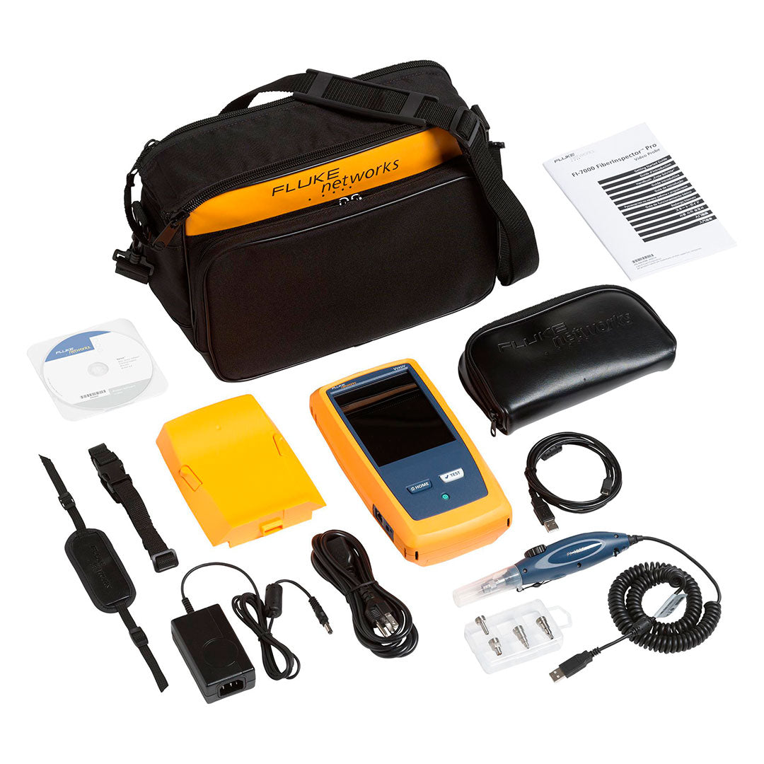 FLUKE FI2-7000 INT Microscopio de inspección de fibra óptica MPO