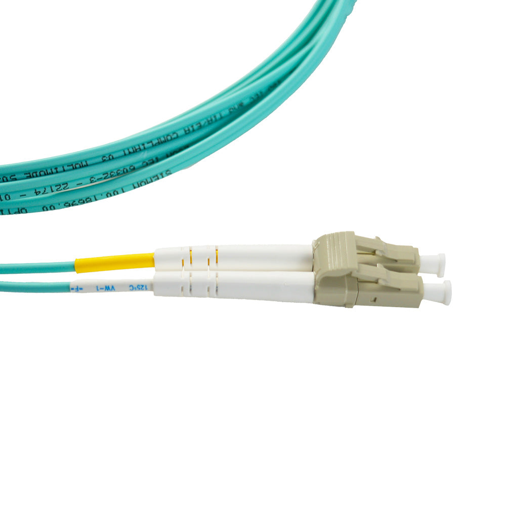 SIEMON FJ2-LCLC5V-03AH, Patch Cord FO LC-LC Multimodo 50um Dúplex OM4 XGLO 3mts LSZH