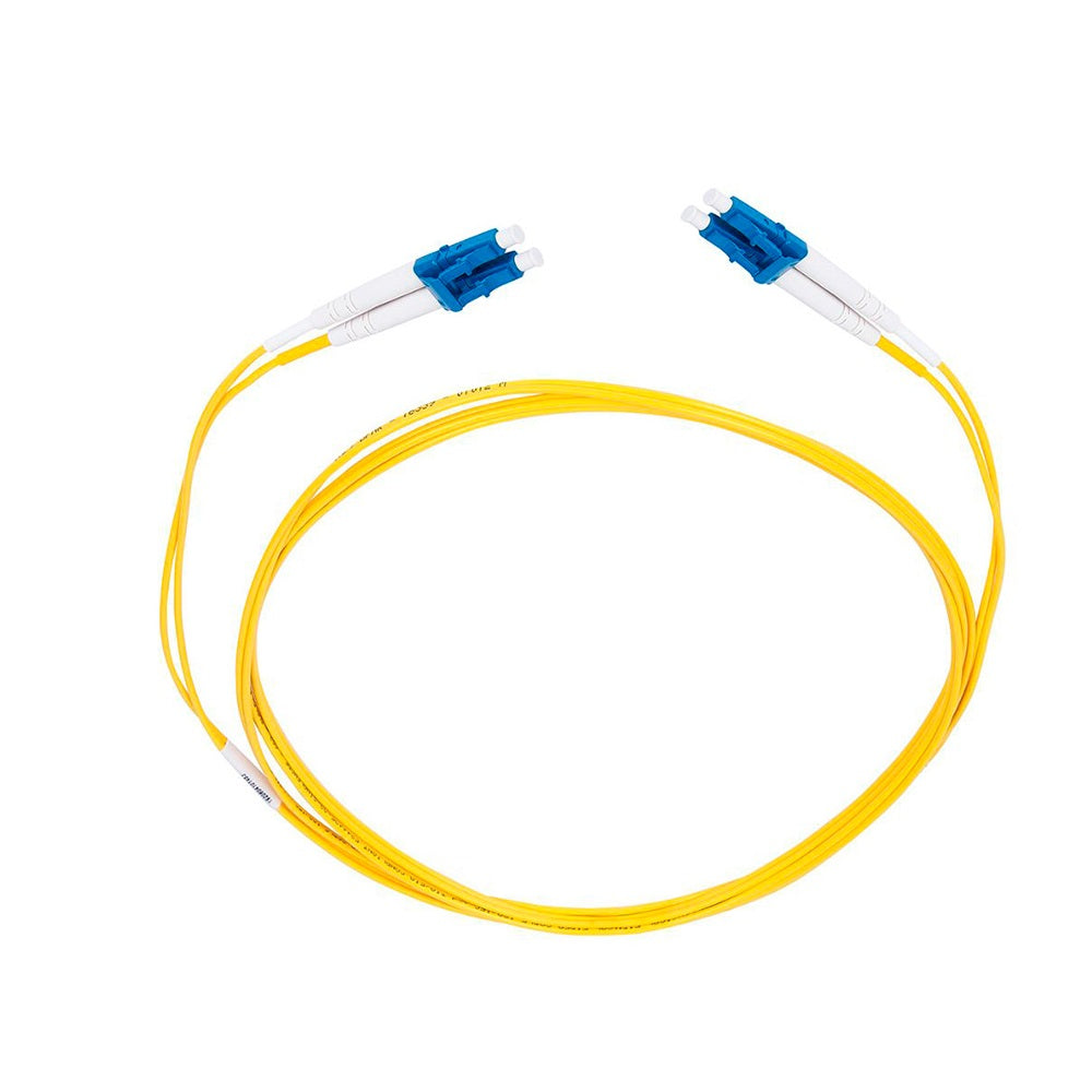SIEMON FJ2-LCULCUL-05H, Patch Cord duplex de 5 mts, monomodo, LC/LC,10G, Amarillo, LSZH..