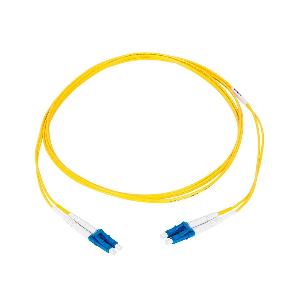 SIEMON FJ2-LCULCUL-05H, Patch Cord duplex de 5 mts, monomodo, LC/LC,10G, Amarillo, LSZH..