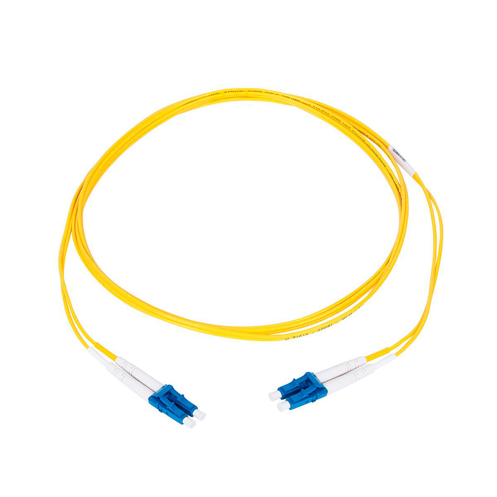 SIEMON FJ2-LCULCUL-05H, Patch Cord duplex de 5 mts, monomodo, LC/LC,10G, Amarillo, LSZH..