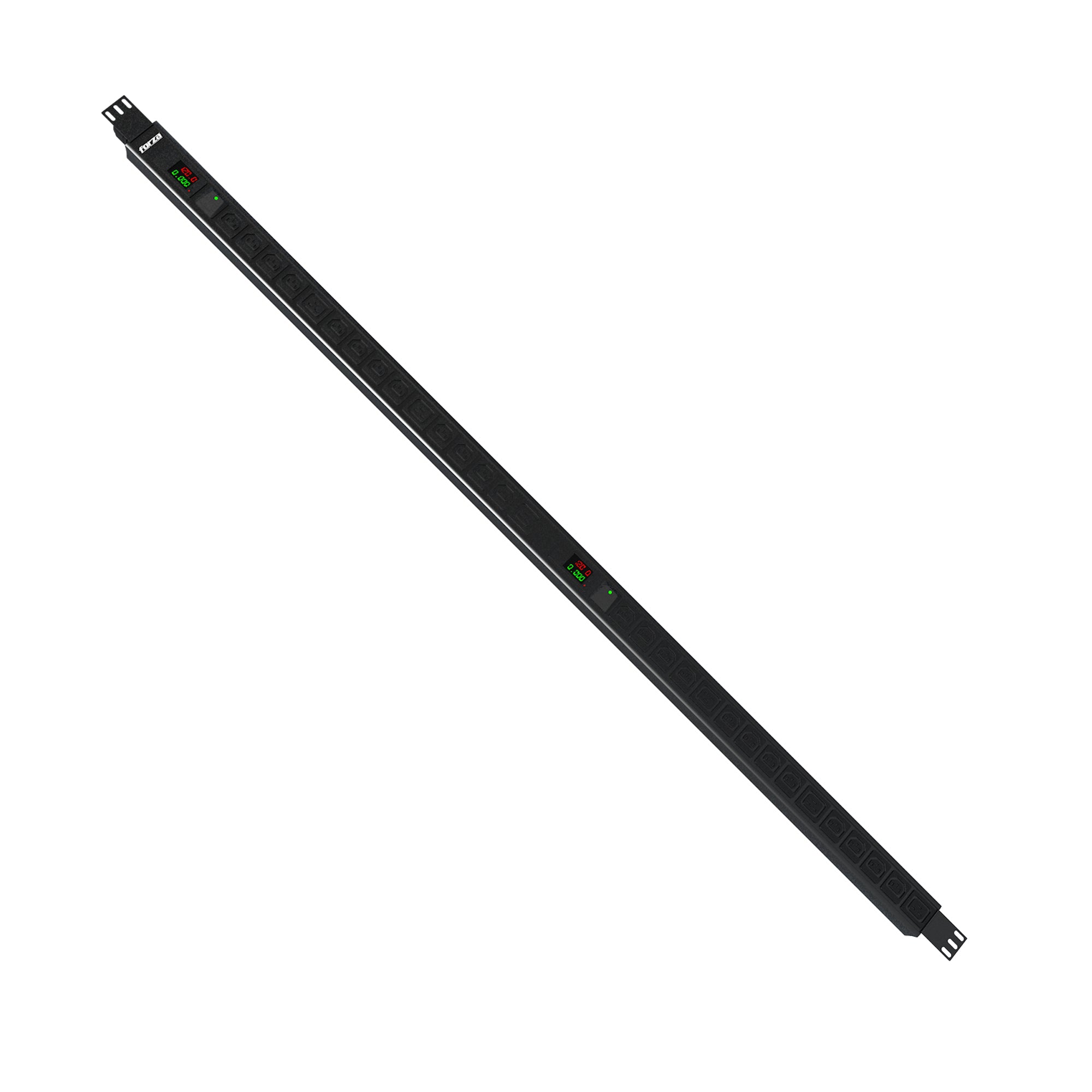 FORZA FPD-3012M0U PDU Medible 6000W, 30 tomas, 2xSPD, 220V