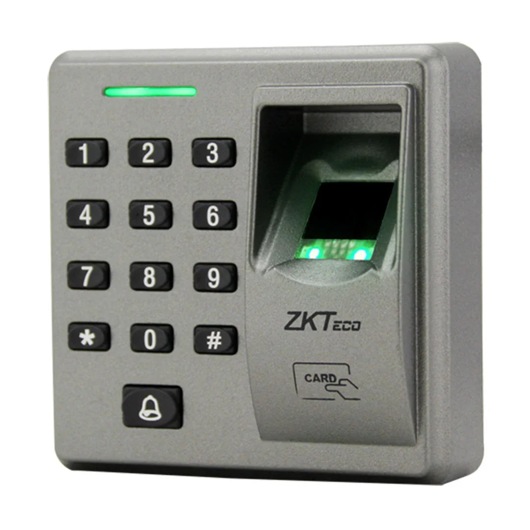 ZKTECO FR1300 Lector Esclavo de Huella, Contraseña y Tarjeta RFID 125Khz RS485 para Panel y Control de Acceso