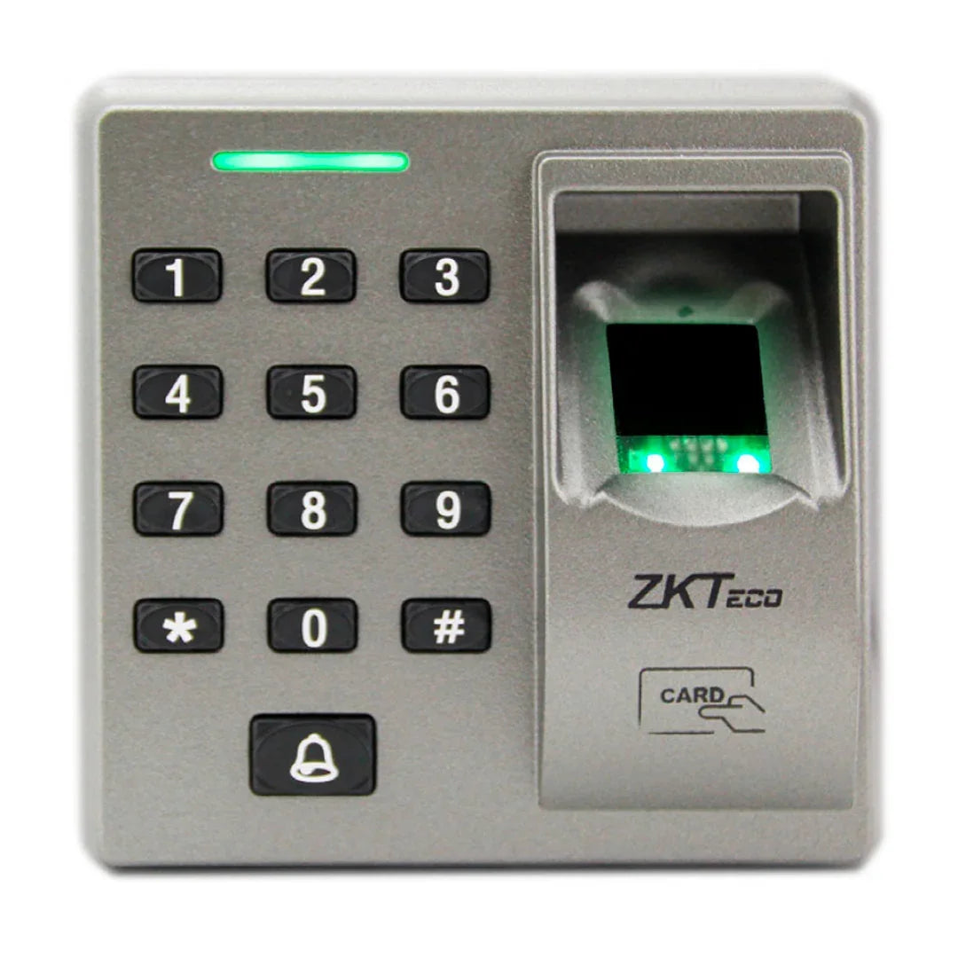 ZKTECO FR1300 Lector Esclavo de Huella, Contraseña y Tarjeta RFID 125Khz RS485 para Panel y Control de Acceso