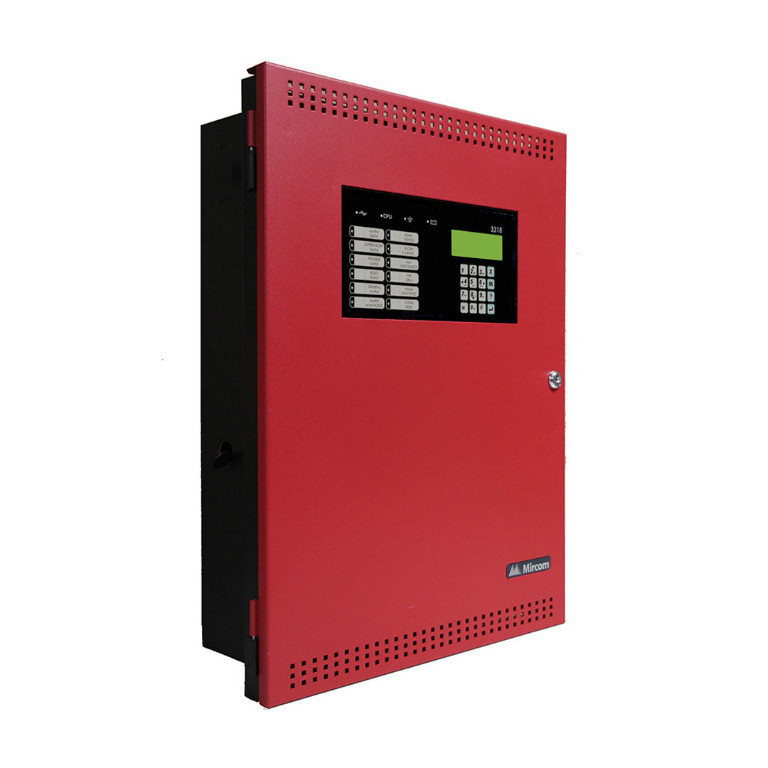 MIRCOM FX-400R Panel de alarma contra incendio direccionable hasta 240 puntos
