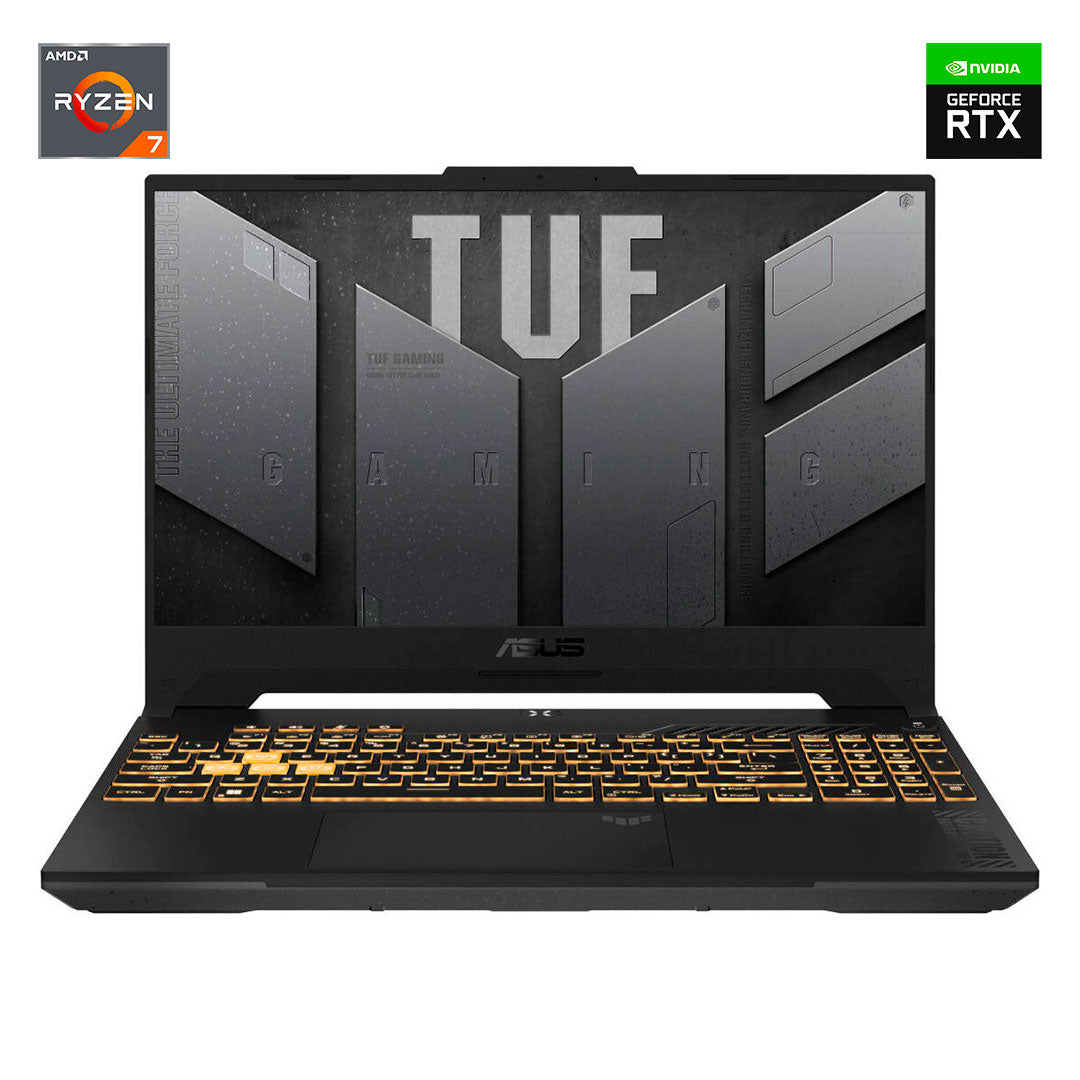 ASUS TUF F15 Laptop Gaming Core i7 13620H 2.4GHz, 15.6" FHD IPS, RTX 4050 6GB, 16GB DDR5, SSD M.2 1TB, FX507VU-LP180