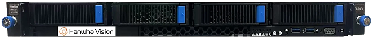 HANWHA VISION WRR-P-E201W2-16TB Servidor Grabador de Video en Red 16TB HDD