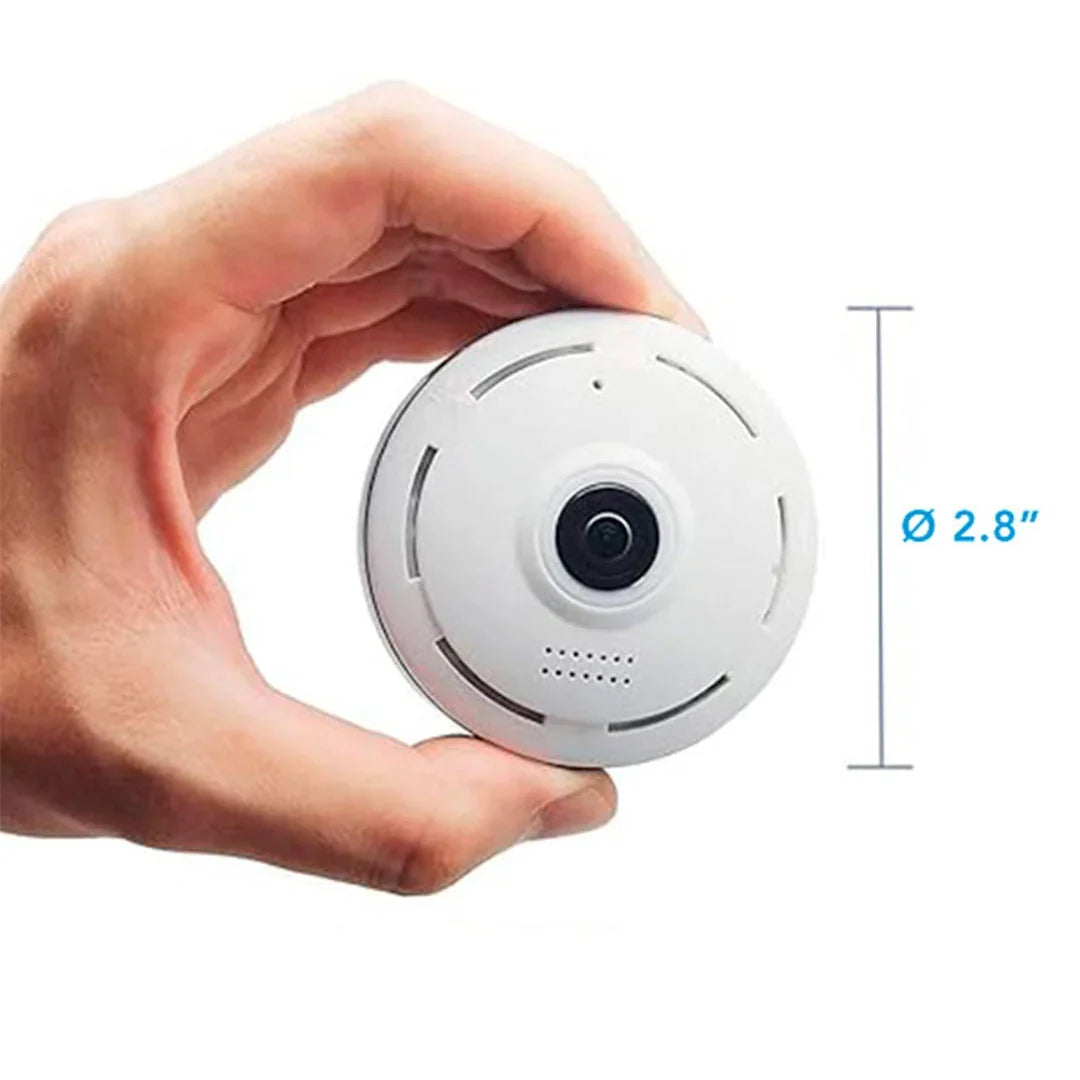 DIMAX G106 Cámara de Seguridad WiFi 3MP Ojo de Pez Panorámica