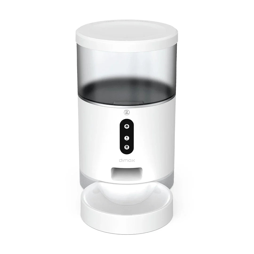 DIMAX G110 Comedero Inteligente de Mascota Sin Cámara APP Smart Life Alexa Google Asisstant