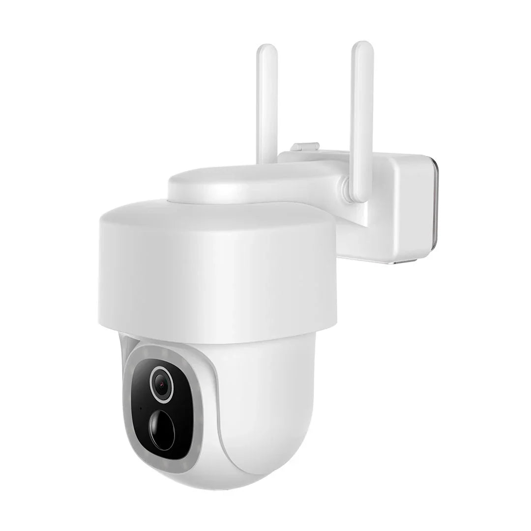 DIMAX G119 Cámara de Seguridad WiFi 4MP PT 360º Exterior con Panel Solar