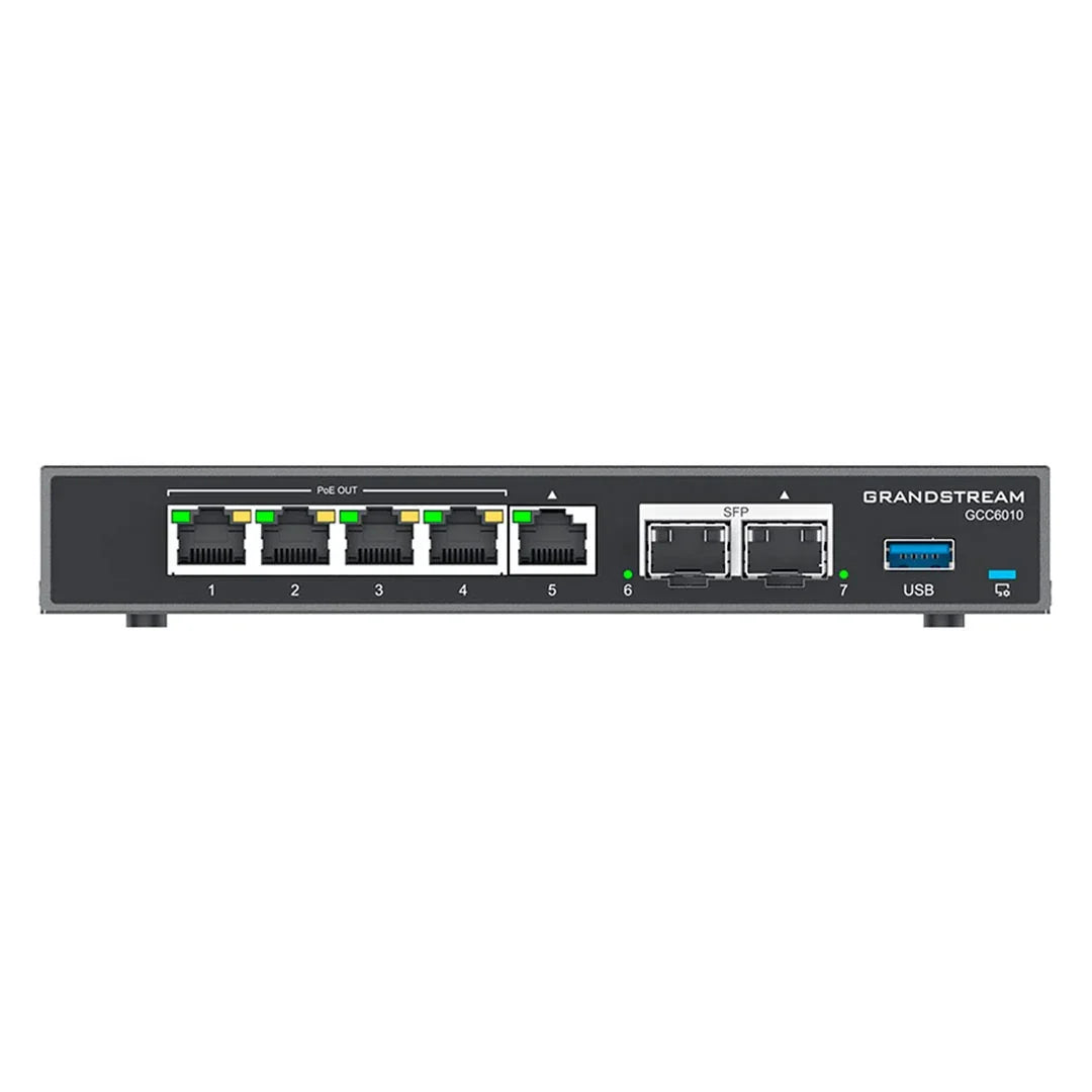 GRANDSTREAM GCC6010 Router Empresarial con Firewall PBX VoIP y Switch Integrado