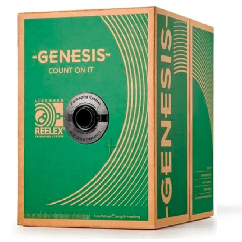 GENESIS 43011104 Cable Sólido para Incendio FPLR 4x22 AWG 305m