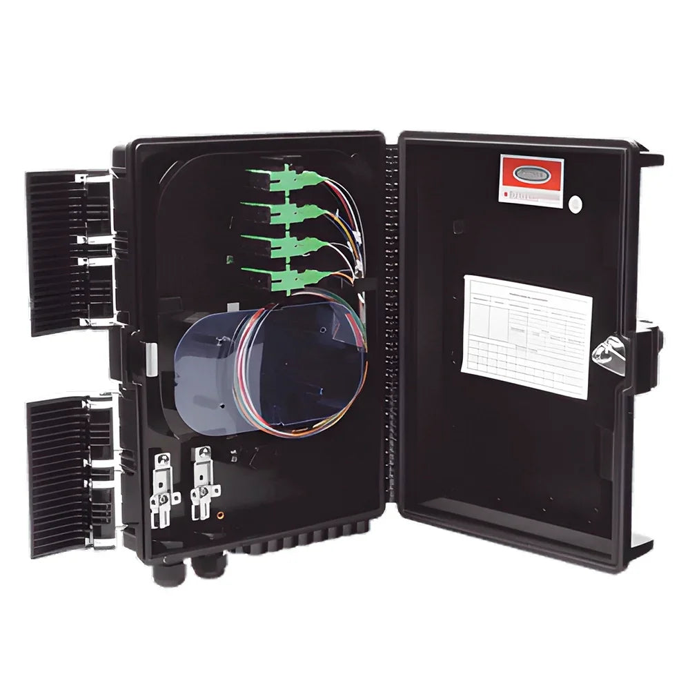 DIXON GFS-8B Caja NAP de Empalme con Splitter 1x8 SC-APC y 8 Acopladores Monomodo