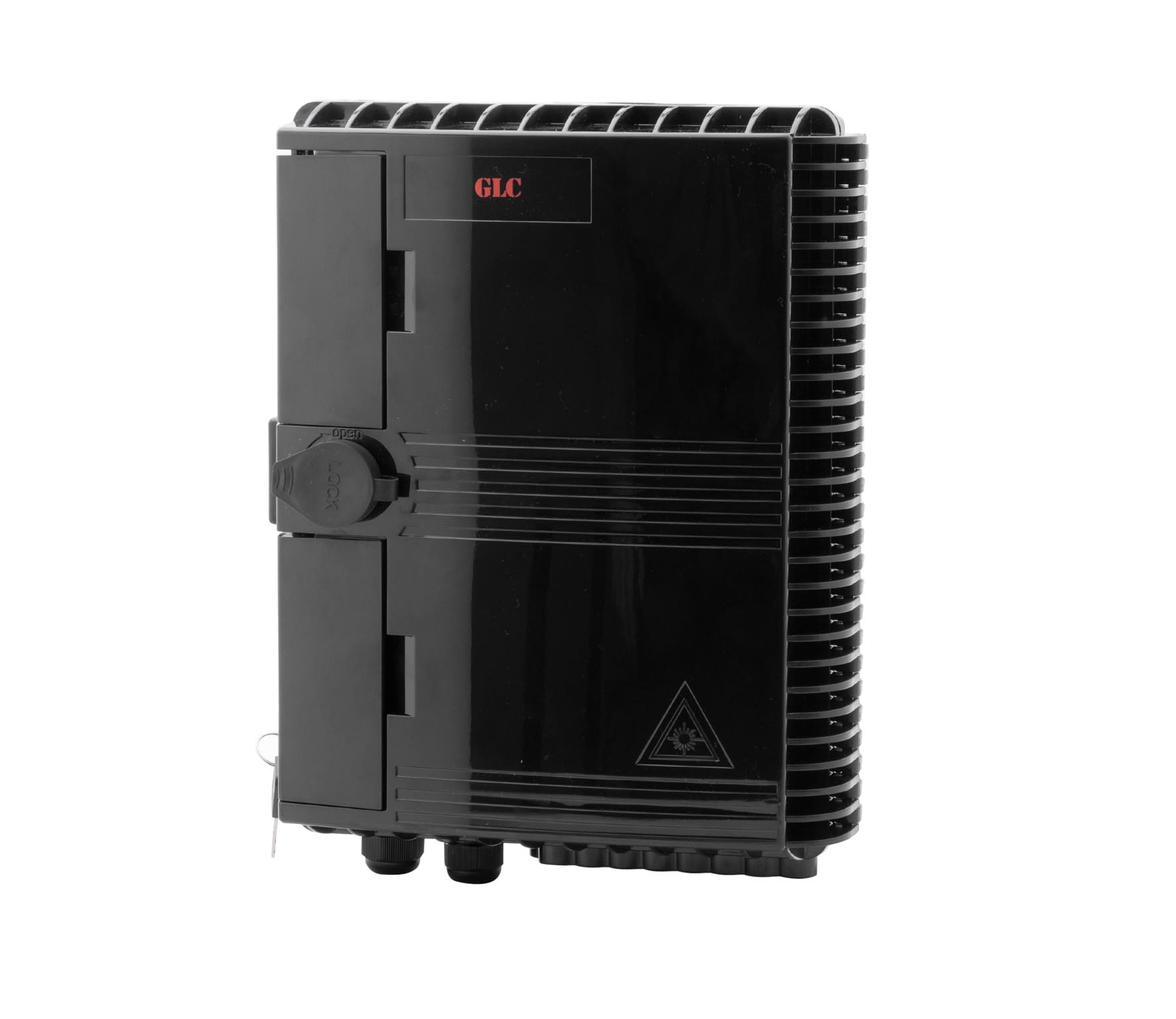 GLC TEC GLC-FDB-001-05 Caja NAP de Empalme FTTH con Splitter 1x8 SC-APC y 8 Acopladores Monomodo