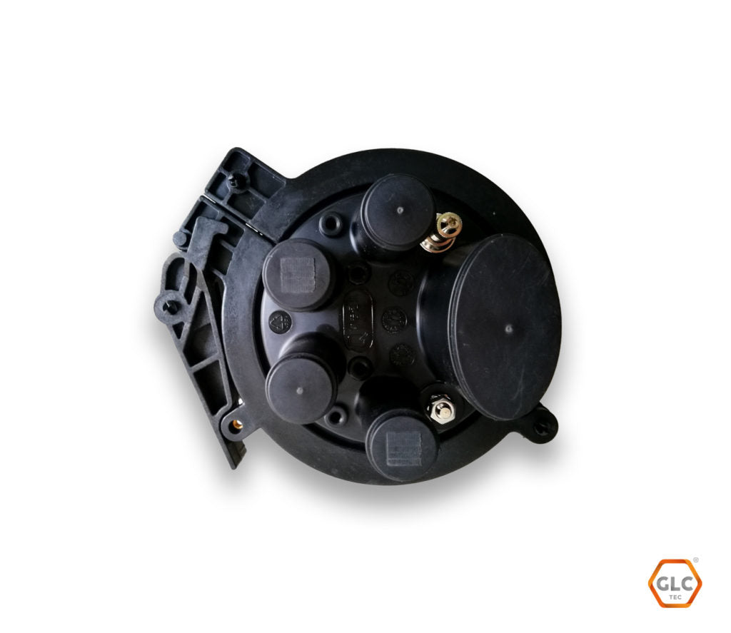 GLC TEC GLC-GP-50E Mufa Cierre de Empalme Domo Fibra Óptica FTTH hasta 24 Hilos 1 entrada 4 Salidas