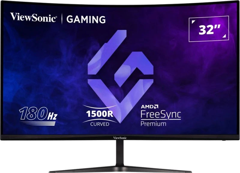 ViewSonic VX3218-PC-MHD Monitor Curvo 32" Full HD 1080p 180Hz 1ms con AMD FreeSync Premium para juegos