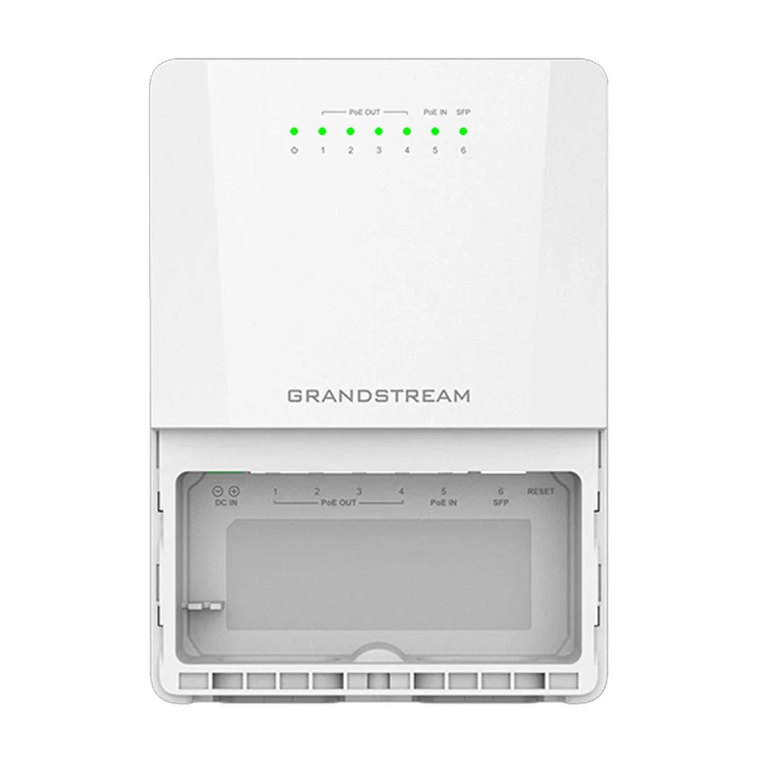 GRANDSTREAM GWN7710R Switch PoE 5 Puertos GB 1SFP L2