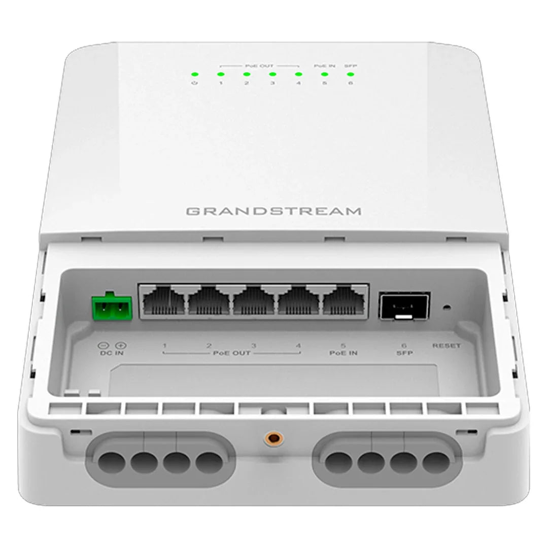 GRANDSTREAM GWN7710R Switch PoE 5 Puertos GB 1SFP L2