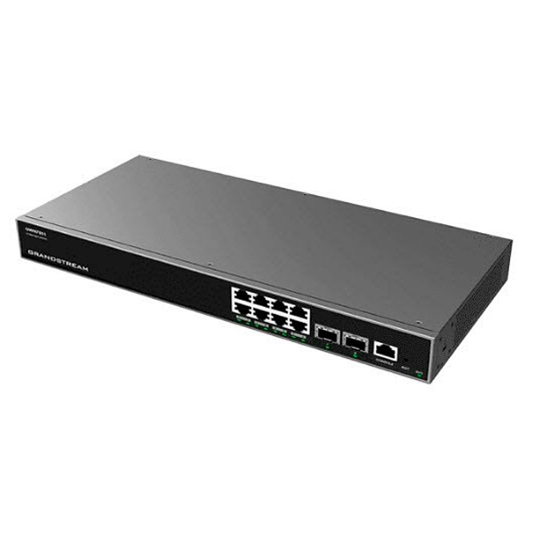 GRANDSTREAM GWN7811P Switch PoE 8 Puertos Gigabit 2SFP+ 120W