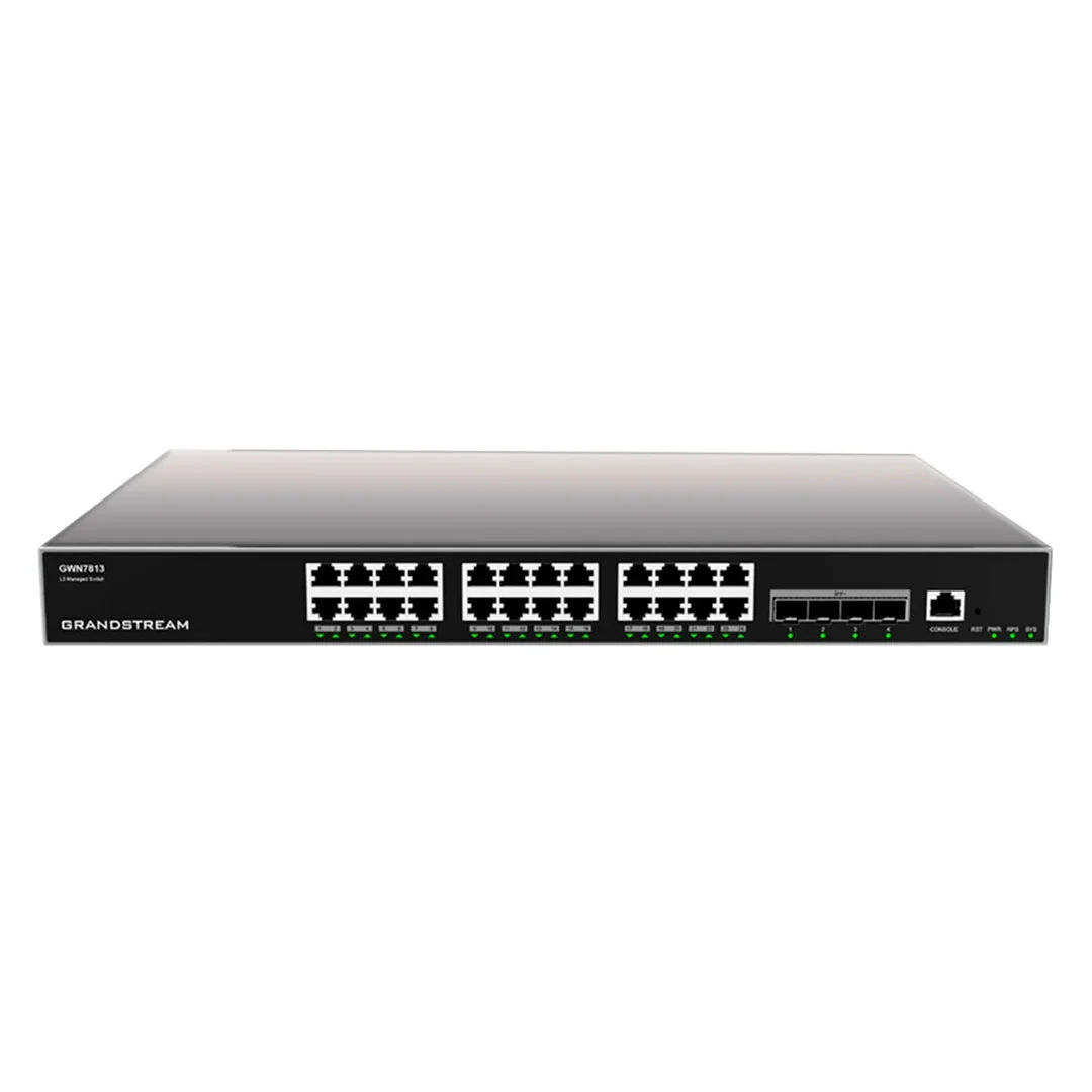 GRANDSTREAM GWN7813 Switch 24 Puertos RJ45 GB 4SFP+