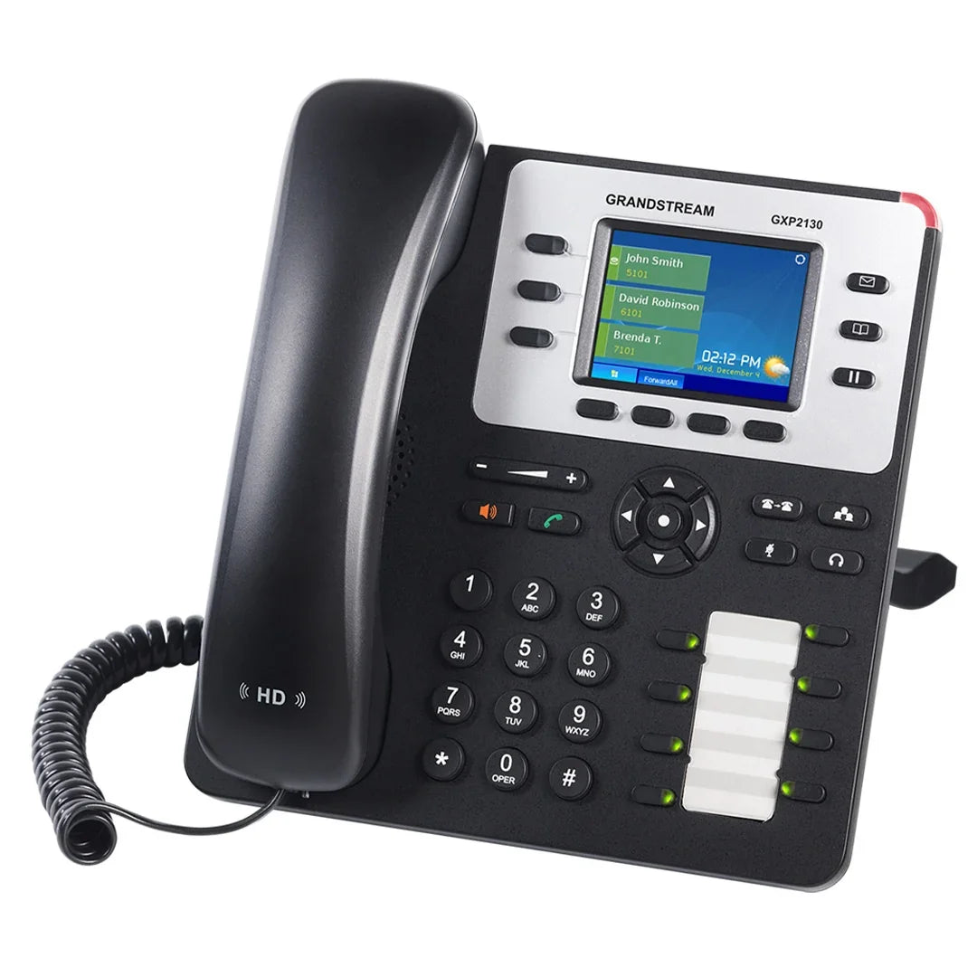 GRANDSTREAM GXP2130 Telefono IP Empresarial PoE BT Gigabit