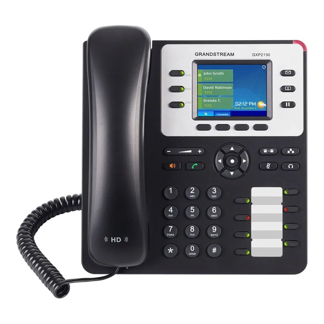 GRANDSTREAM GXP2130 Telefono IP Empresarial PoE BT Gigabit