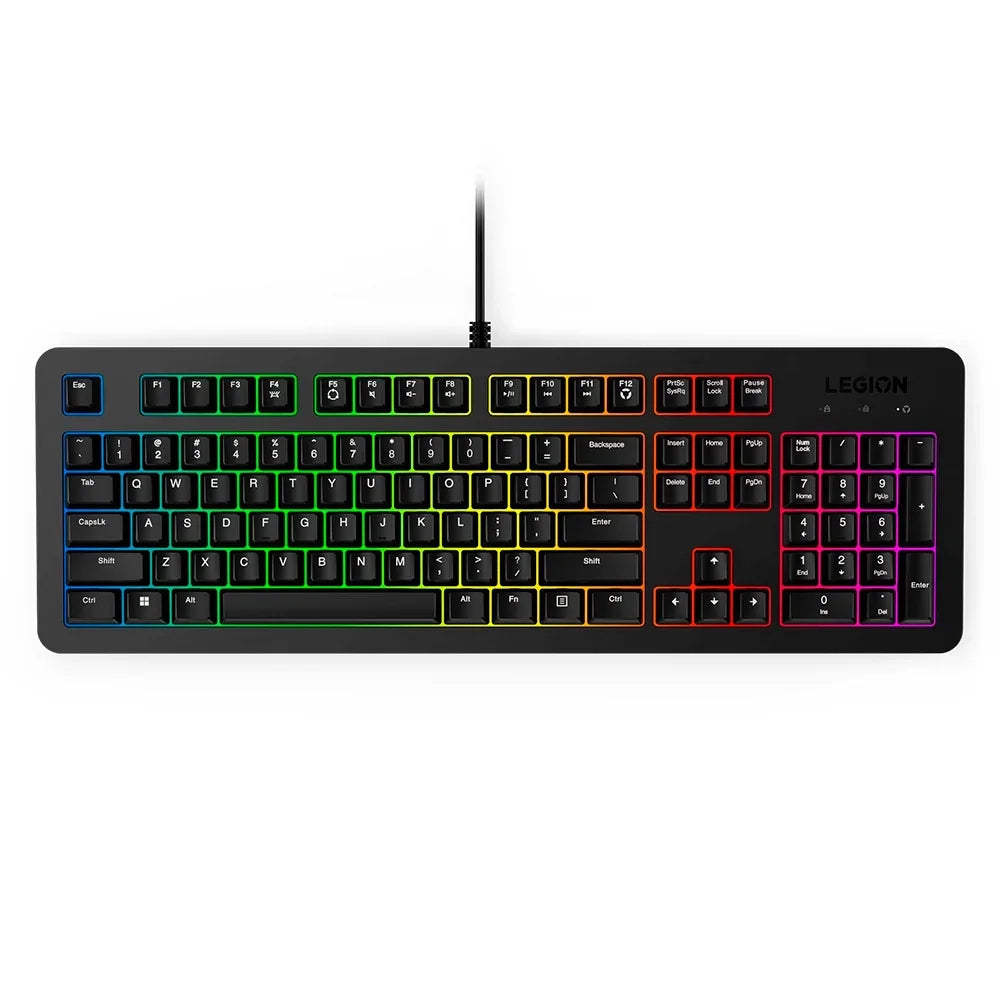 LENOVO Legion KB310 Teclado Gamer RGB Cable USB 2.0 Negro GY41N91858