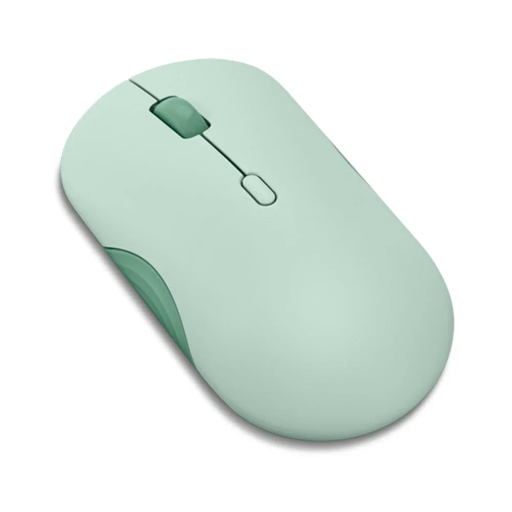 LENOVO 350 Mouse Silencioso Dual Bluetooth 5.3 Sin Batería Verde GY51S61915