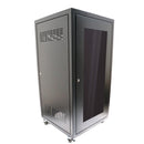 SATRA 1104240001 24RU armário de chão com porta de acrílico 1,20x63x63cm