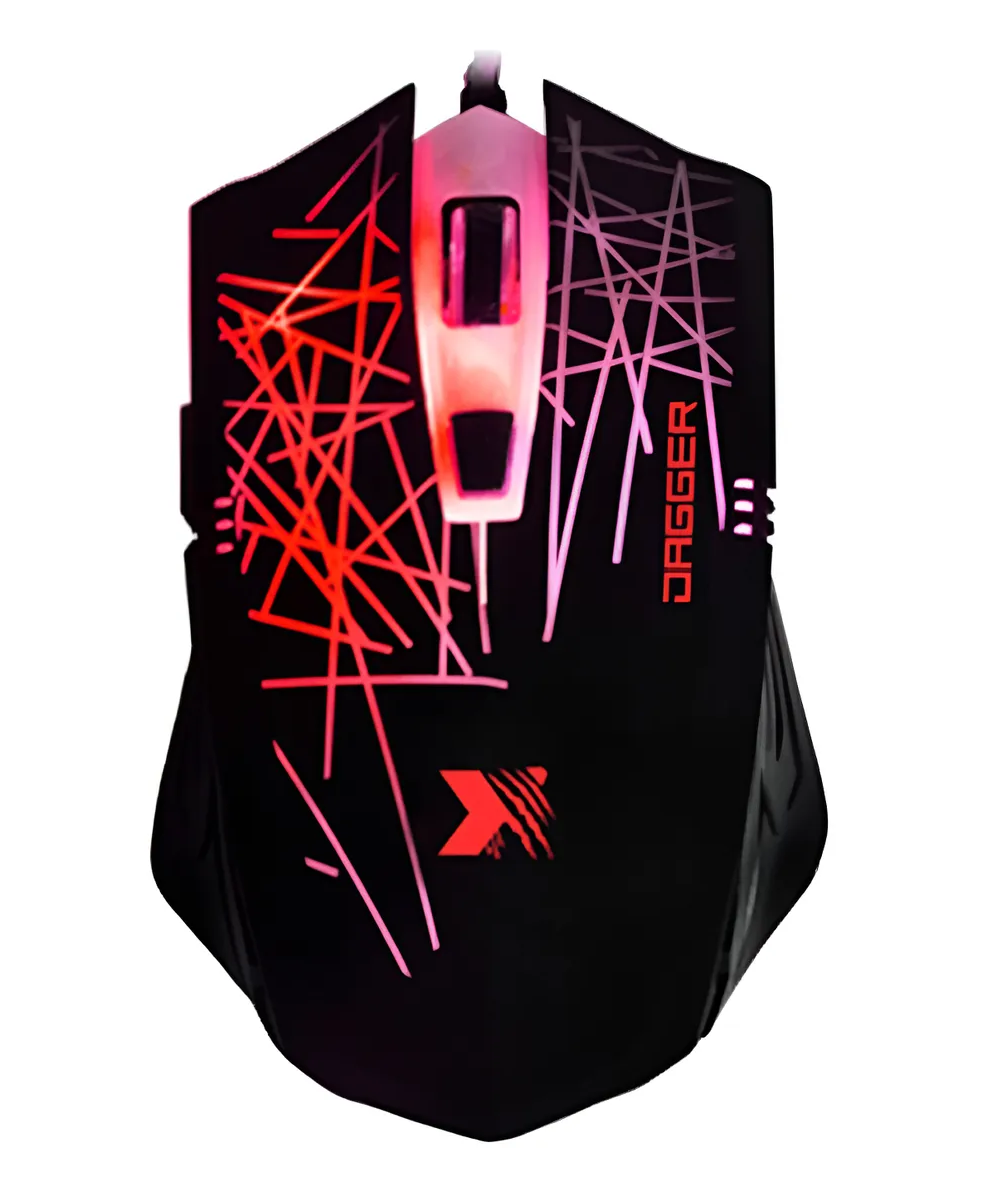 Xblade Dagger Gxb-m307 Mouse Gamer Rgb Usb 6 Botones 2400dpi