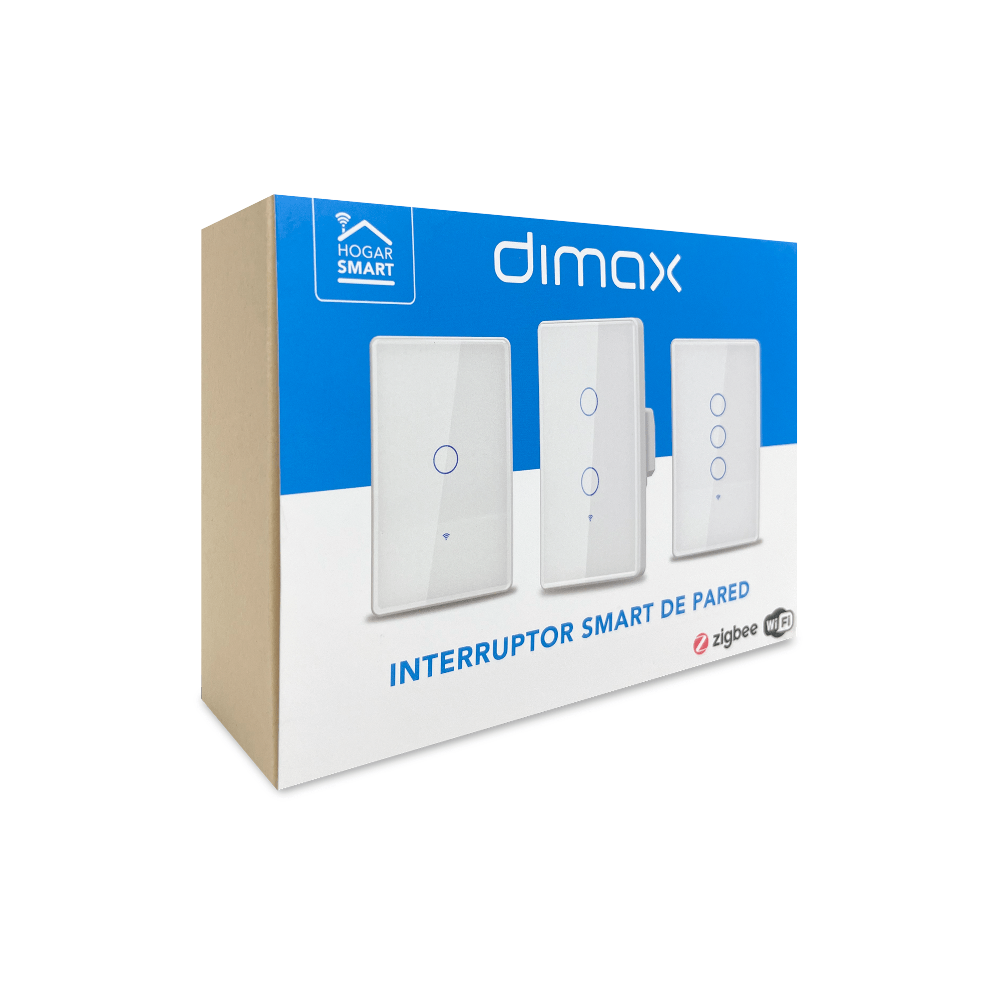 DIMAX H358 Interruptor Inteligente Touch 2 Tomas
