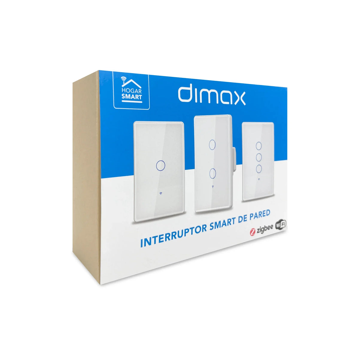 DIMAX H358 Interruptor Inteligente Touch 2 Tomas